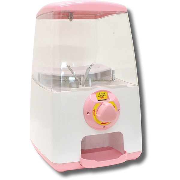 21338 GACHA CUBE (ガチャキューブ) ピンク 26SS-P095 専用メダルで遊ぶガチャマシン 48.65.75ﾐﾘのカプセルに対応