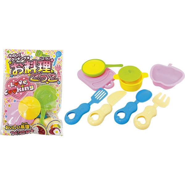 80795 お料理ごっこ(25入) 26SS-P122 女の子に人気のアイテムです 気分はコックさん