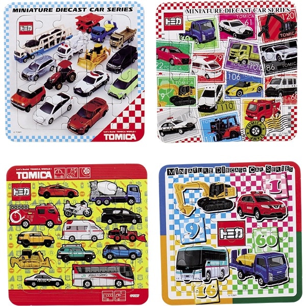 トミカパズル(25入)94089 キャラ おもちゃ 知育 販促 お子様ランチ　P143 25SS