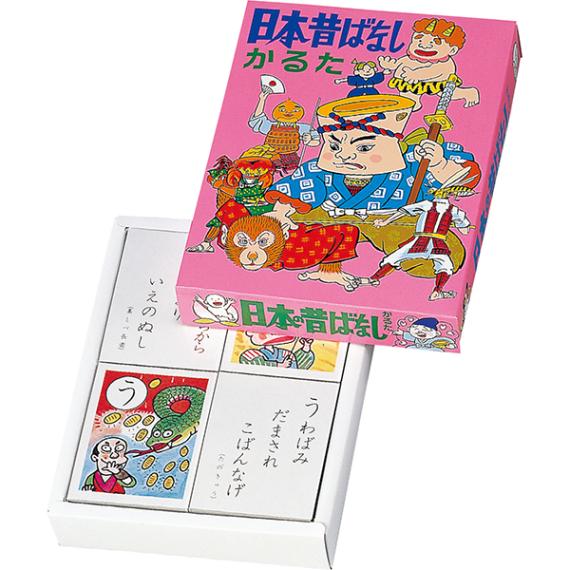 01034 日本昔ばなしカルタ 26SS-P115 日本昔話をモチーフにしたカルタ 数量限定で無くなり次第終了の品