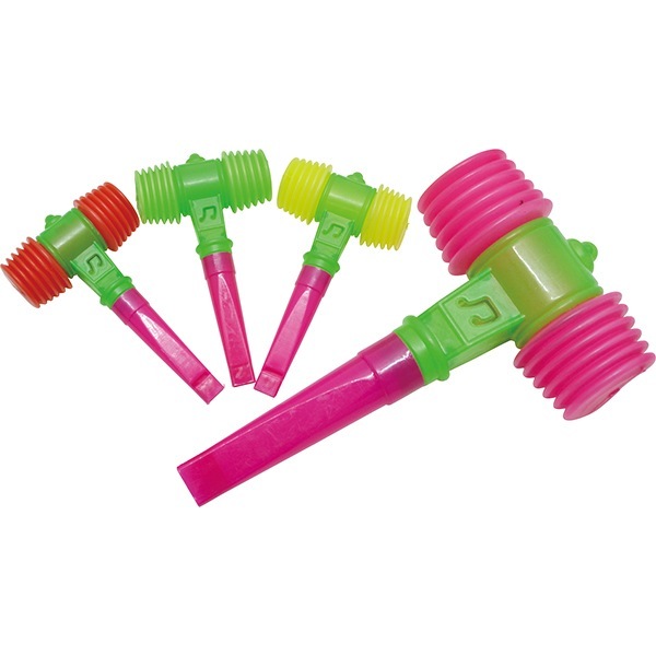 ポンポンハンマー(25入) 叩くとピコピコ音が鳴るハンマーのおもちゃ