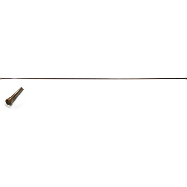 01518 スチールのれん棒２m 26SS-P015 暖簾専用のスチール棒 お手頃価格のスチールタイプ