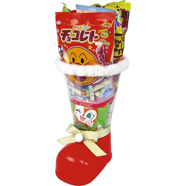 クリアブーツ(L)34cm お洒落なクリスマスブーツです 子供が喜ぶクリスマスブーツ 16478 P050 25AW