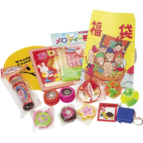 おもちゃ七福神福袋(100入) 福を呼び込む福袋 おもちゃ２点が入っています 40777 P064 25AW