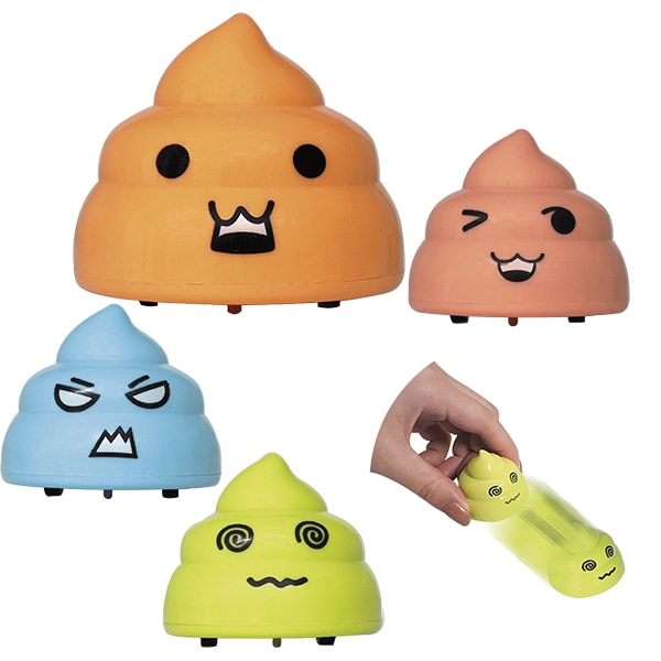 21753 走るぞ！うんちくん(50入) 26SS-P096 カプセルの中に景品が入っています 48ﾐﾘカプセルの中にプルバックうんちくんが入っています