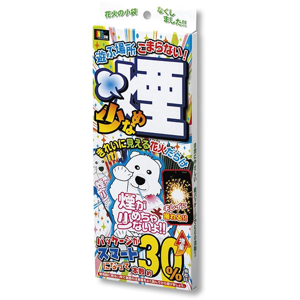 11107 煙少なめスマートエコてもち(1入) 26SS-P062 色々遊べる手持ち花火 自宅の庭で楽しめる花火です