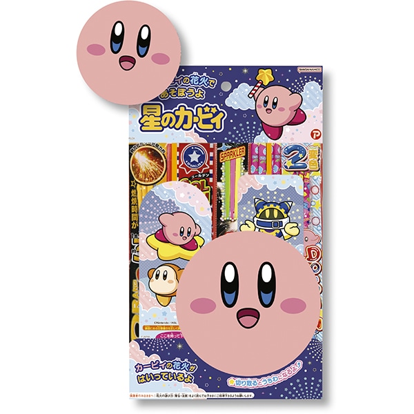 10668 星のカービィ花火（うちわ付き） 26SS-P066 カービィと一緒に