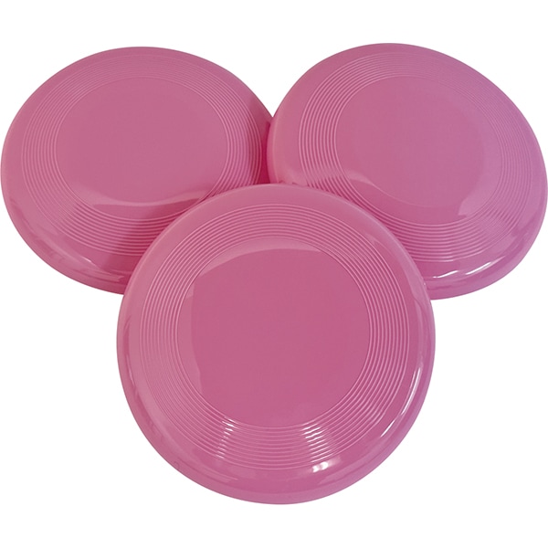 50428 13cmミニフライングディスクPink(10入) 26SS-P137 青空に恋するとびきりポップな13cm 遊んでいる姿まで可愛く映える魔法のピンクディスク！