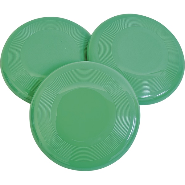 50429 13cmミニフライングディスクGreen(10入) 26SS-P137 心も弾むビタミンカラーの13cm 元気いっぱいに芝生を駆け回るアクティブな毎日の相棒！
