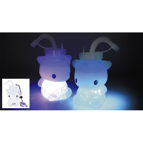 46851 ピカピカ光る！ユニコーンボトル(6入) 26SS-P144 屋台で見かけるソレ！です 思わず二度見する可愛さのユニコーンデザインボトル