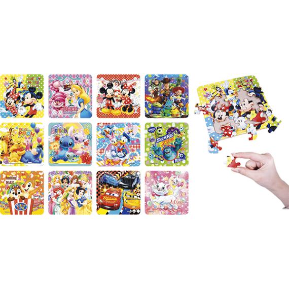 46622 ディズニーオールスター20Pパズル②(24入) 26SS-P149 全12種のパズルです 20ピースなのでちょっと遊ぶに丁度いい