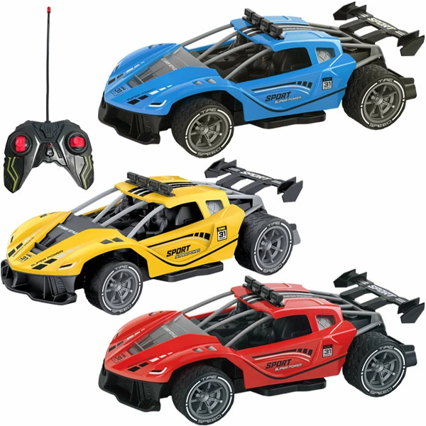 94976 RC_エキサイトレーシングカー_1:18 カタログ外 簡単操作で誰でもエキサイティング！ お部屋の中が小さなサーキットに早変わり