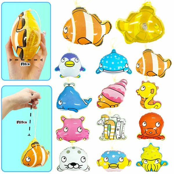 94396 うみっこフレンズパンチヨーヨー(24入) カタログ外 ぷかぷか手のひらで泳ぐ 振るたび遊ぶたび笑顔を連れてくる