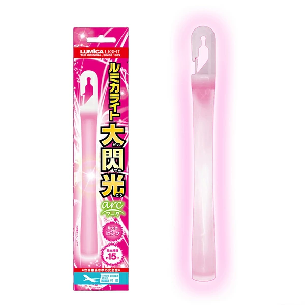 10727 ルミカライト大閃光アーク_ピンク(1入) カタログ外 一瞬で弾ける究極の桃色 闇を切り裂き最高の景色を創り出す