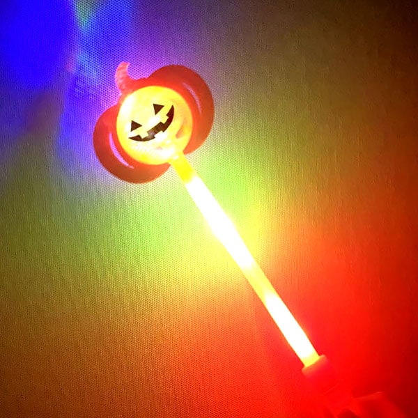 95357 光るハロウィンスティック(12入) カタログ外 暗闇で怪しく楽しく発光 配り物やイベントの景品にもインパクト抜群