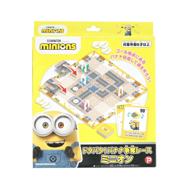94501 ドタバタ！バナナ争奪レース_ミニオン(1入) カタログ外 バナナを巡る白熱のボードゲームバトル ルールは簡単、みんなで遊べる戦略タイム