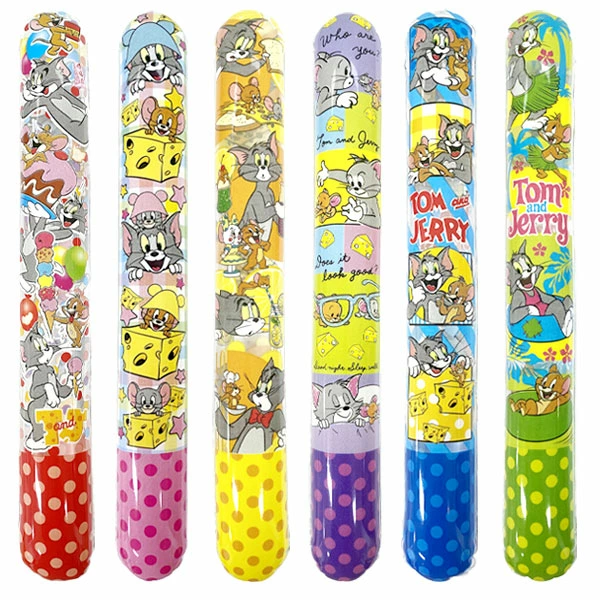 95328 トム＆ジェリー_ビニールエアースティックS(24入) カタログ外 トムとジェリーの愉快な表情 手にするだけで笑いが止まらない