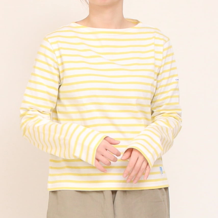 ORCIVALボーダー長袖Tシャツ