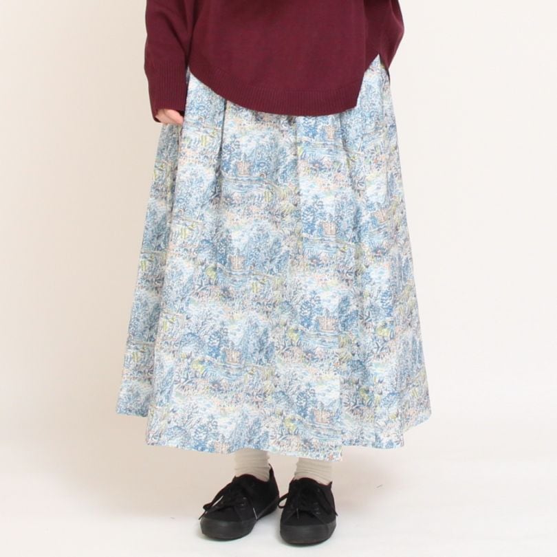 【再々値下げ】Shower Partyシャワーパーティー★リバティロングスカート Brand,LIBERTY | Shower Party Official Online Shop