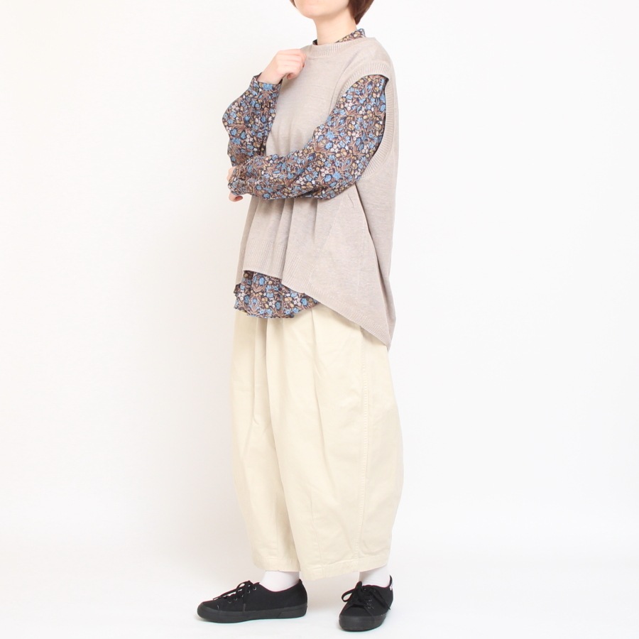 【PURPLEのみ】80s Sea Grass長袖Aラインプルオーバー