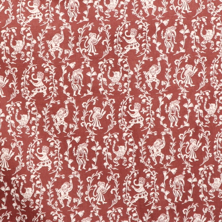 【BROWNのみ】LIBERTYインバーテッドプリーツスカート(2502)