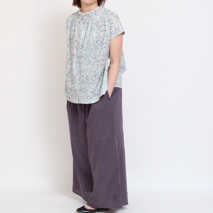美品　LIBERTY 2WAYシャーリングフレンチブラウス LIBERTY 2WAYシャーリングフレンチブラウス2507