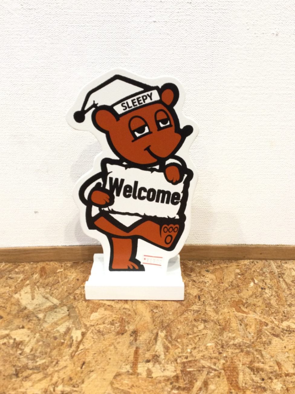 テーブル メッセージ サイン スリーピーベア カードスタンド 看板