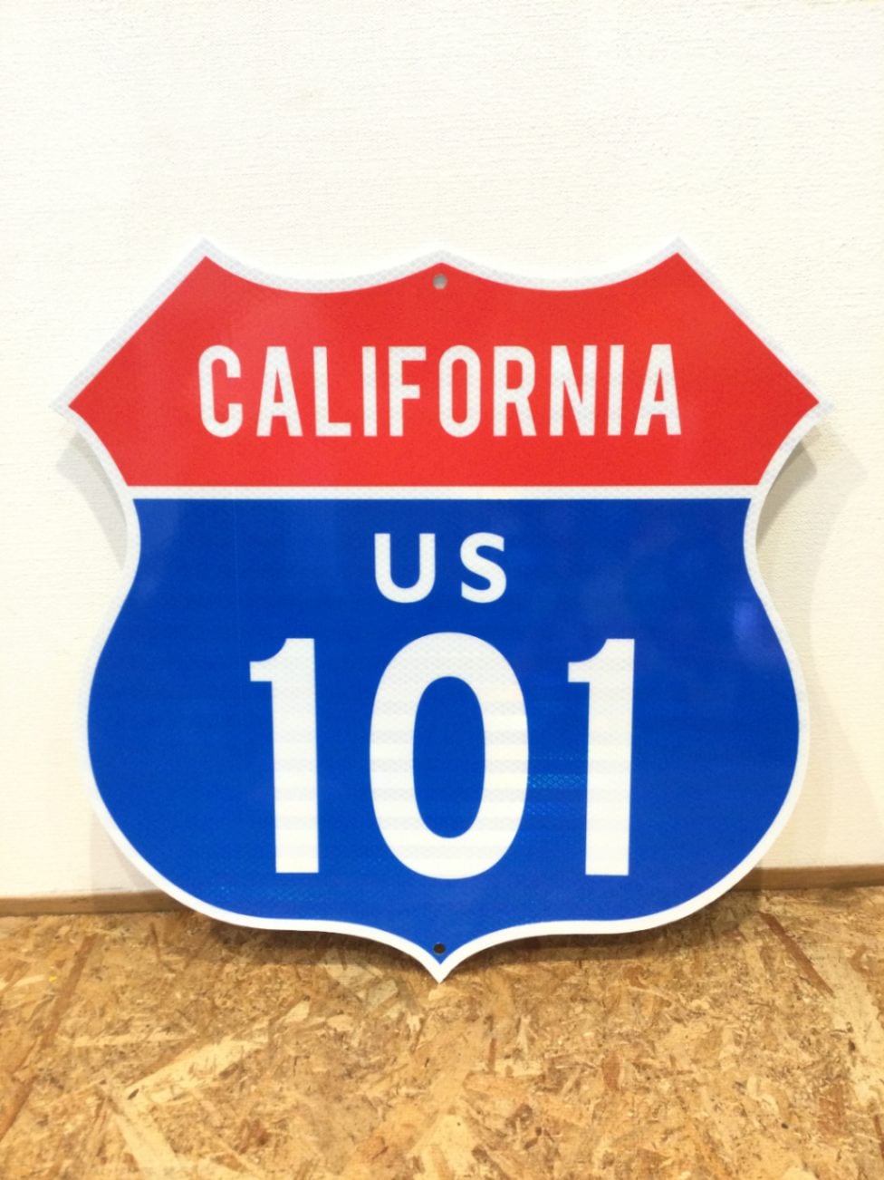 [米国交通局公認]ハイウェイ　トラフィックサインボード（Ref)　CALIFORNIA101