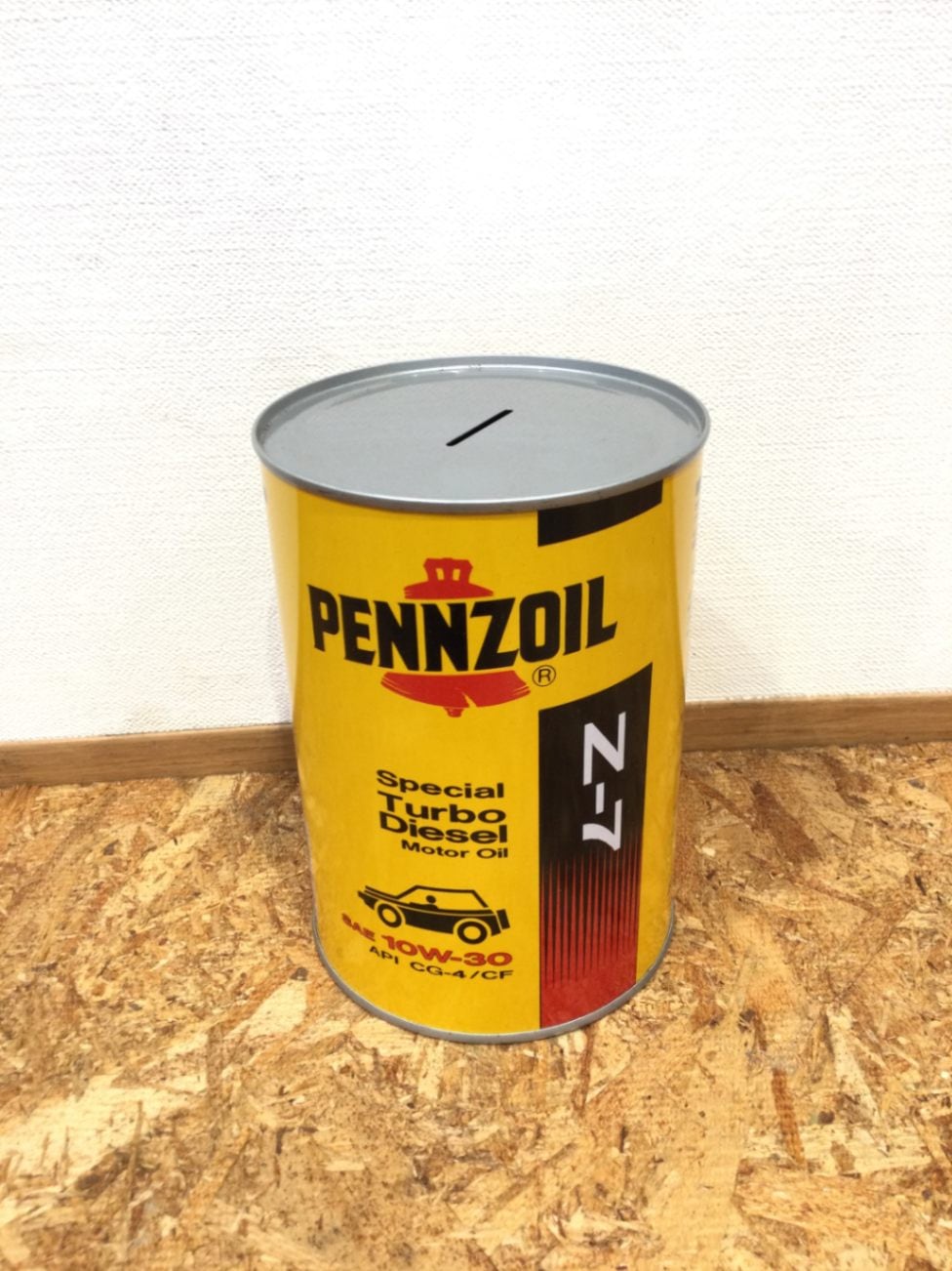 PENNZOIL オイル缶　Piggy Bank