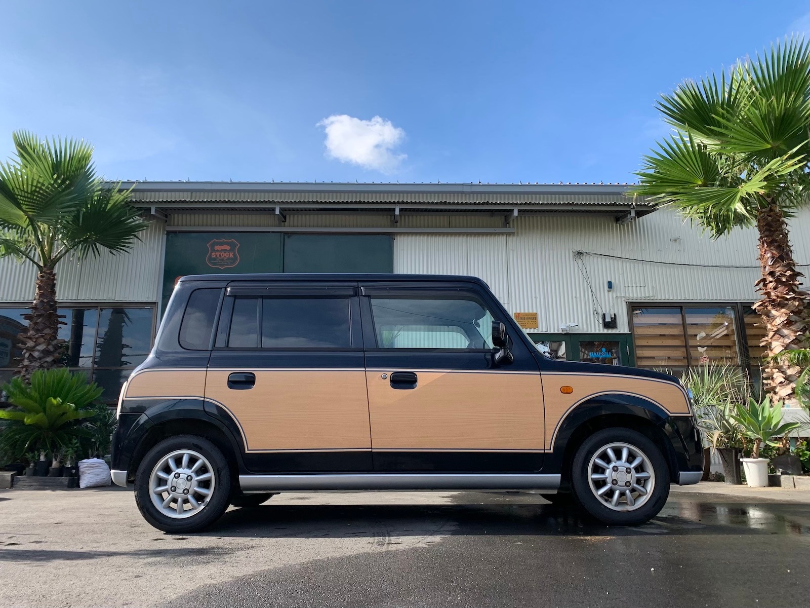 大阪 激安店舗 ○：HE21S ラパン ウッドパネル 10 【公式通販】