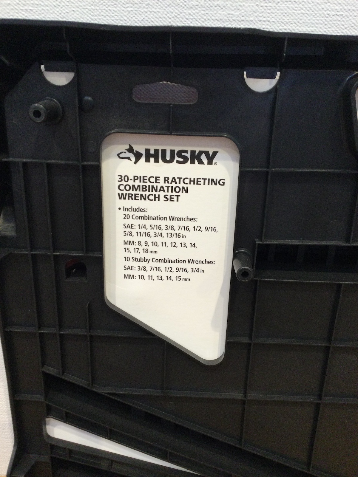 HUSKY 30-PIESE RATCHETION WRENCH SET