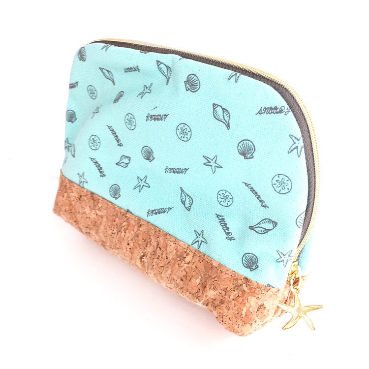 スヌーピー】ドームポーチ(ドリンク／グリーン)