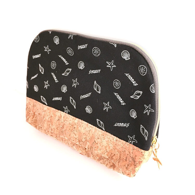 【スヌーピー】ドームポーチ(ビーチボール／ブラック)