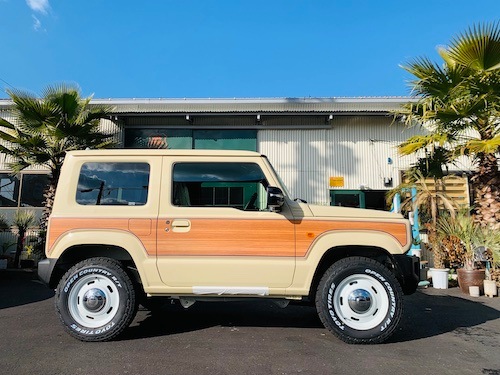 【ウッドデカール】ジムニー　オリジナルウッドデカール 【JB64用】