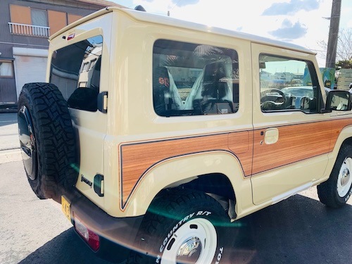 【ウッドデカール】ジムニー　オリジナルウッドデカール 【JB64用】