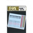 1/144 CAUTION DECAL SETFOX MODELS