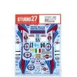 1/24 Lancia Delta Monte-Carlo 1992STUDIO27 Original Decals