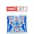 1/24 Lancia 037 Rally #12 RACC Monte-Carlo 1986for HASEGAWASTUDIO27 Original Decals