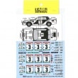 1/24 Celica TA64 Ivory Coast Rally 1983,1985,1986 Optionfor Aoshima B24004TABU DESIGN��Decal��