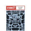 1/24 155 V6 T1 ITC 1996 Carbon decalforTAMIYA24176STUDIO27 Carbon Decals