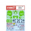 1/12 RC213V motoGP 2014 GRESINI #19forTAMIYASTUDIO27 Original Decals