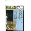 1/48 JGSDF TYPE 10 TANK P/E Parts Decal setFOX MODELS