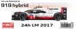 1/24 919 Hybrid #1/#2 LM 2017 winnerSTUDIO27 Multimedia Kit