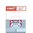 1/24 911 RSR Carrera Turbo Daytona 1977 #00for FUJIMISTUDIO27 Original Decals
