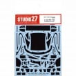 1/24 M6 GT3 Carbon decal forPLATZSTUDIO27 Carbon Decals
