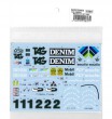 1/20 FW08C MONACO GP 1983 - Spare Decalfor FD20005STUDIO27 ��Spare Decal��