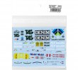 1/20 FW08C TEST DONINGTON 1983 - Spare Decalfor FD20007STUDIO27 ��Spare Decal��