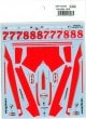 1/20 M26 1978 - Spare Decalfor FK20335/FK20337STUDIO27 ��Spare Decal��