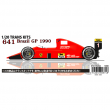 1/20 641 Brazil GP 1990for TAMIYA F1-89STUDIO27 Conversin Kit