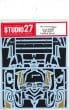 1/24 TS050 LM 2018 Carbon decal (for T)for TAMIYASTUDIO27 Carbon Decals